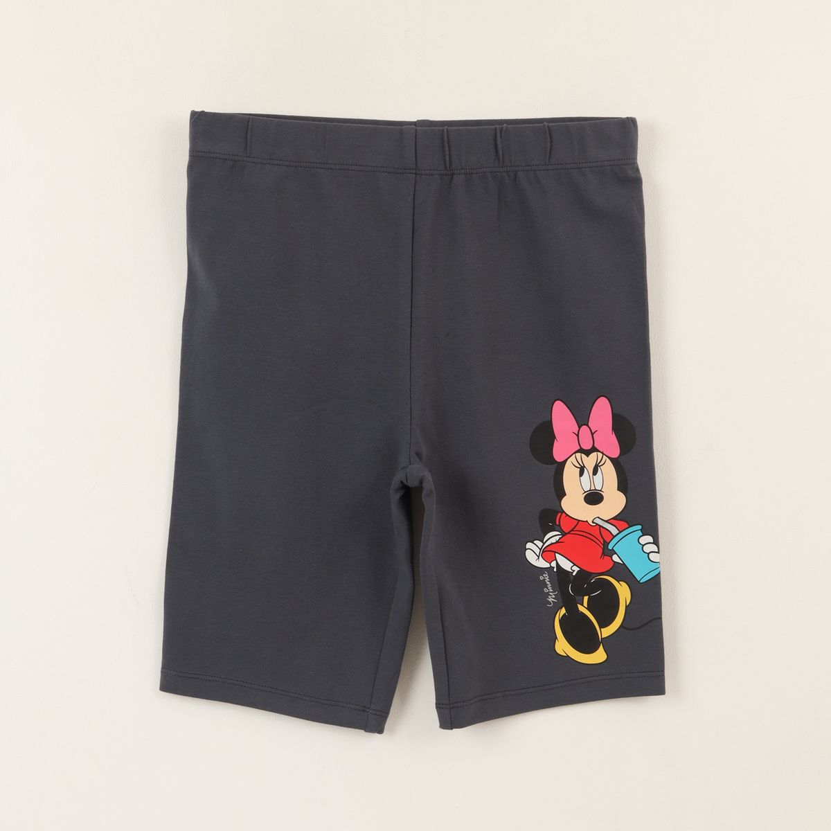 DISNEY - Calza Niña Lineal Gris Oscuro Minnie Disney