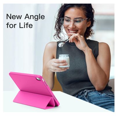 Imagen 2 del producto Carcasa Smart Cover Ranura Para iPad Air 11 M2 2024 Fucsia