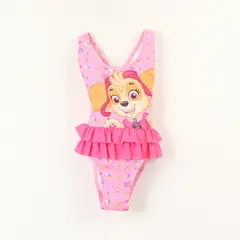 PAW PATROL - Traje de Baño Tull Niña Rosado Skye