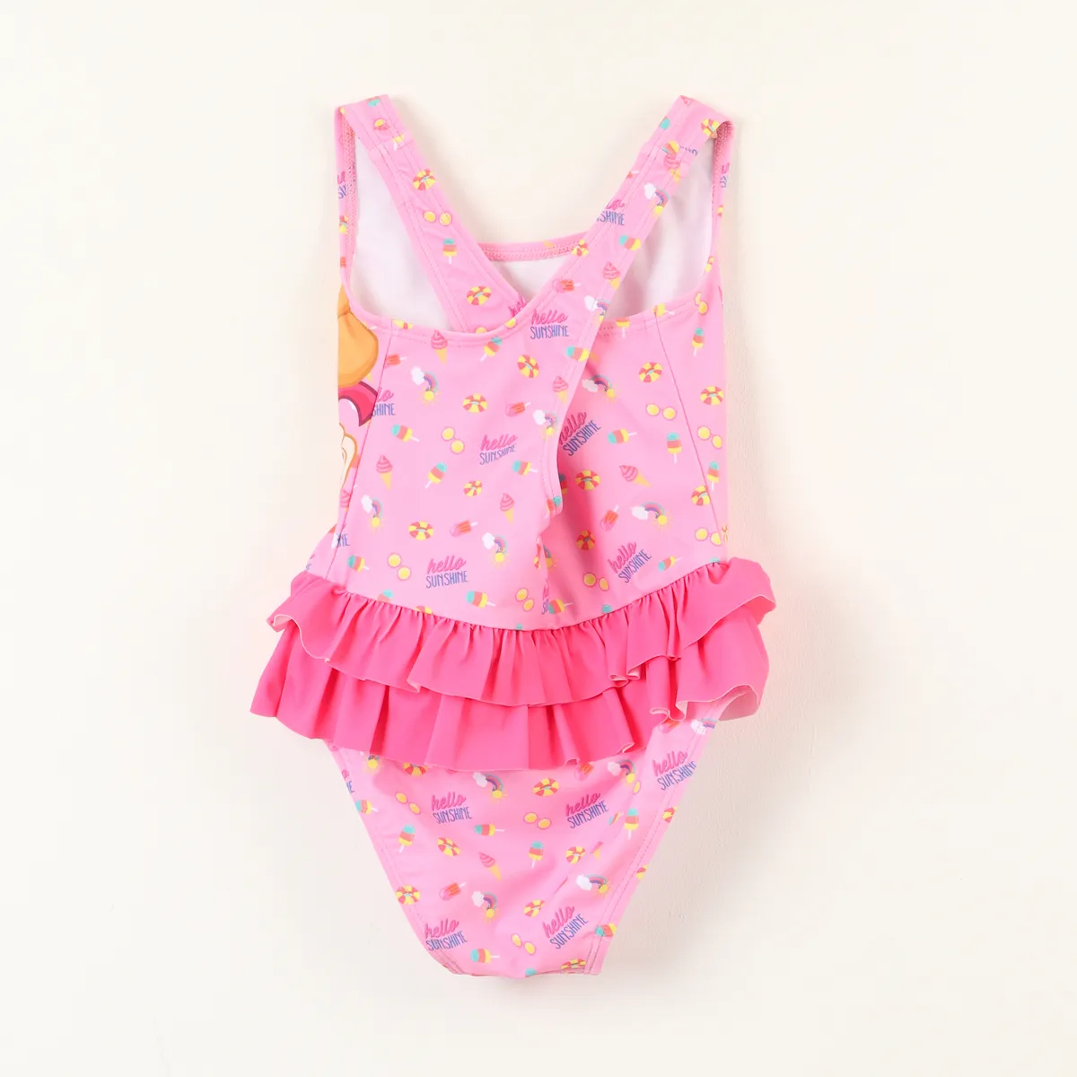 PAW PATROL - Traje de Baño Tull Niña Rosado Skye Paw Patrol