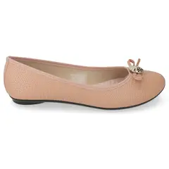 MOLECA - Zapato Plano Mujer Beige