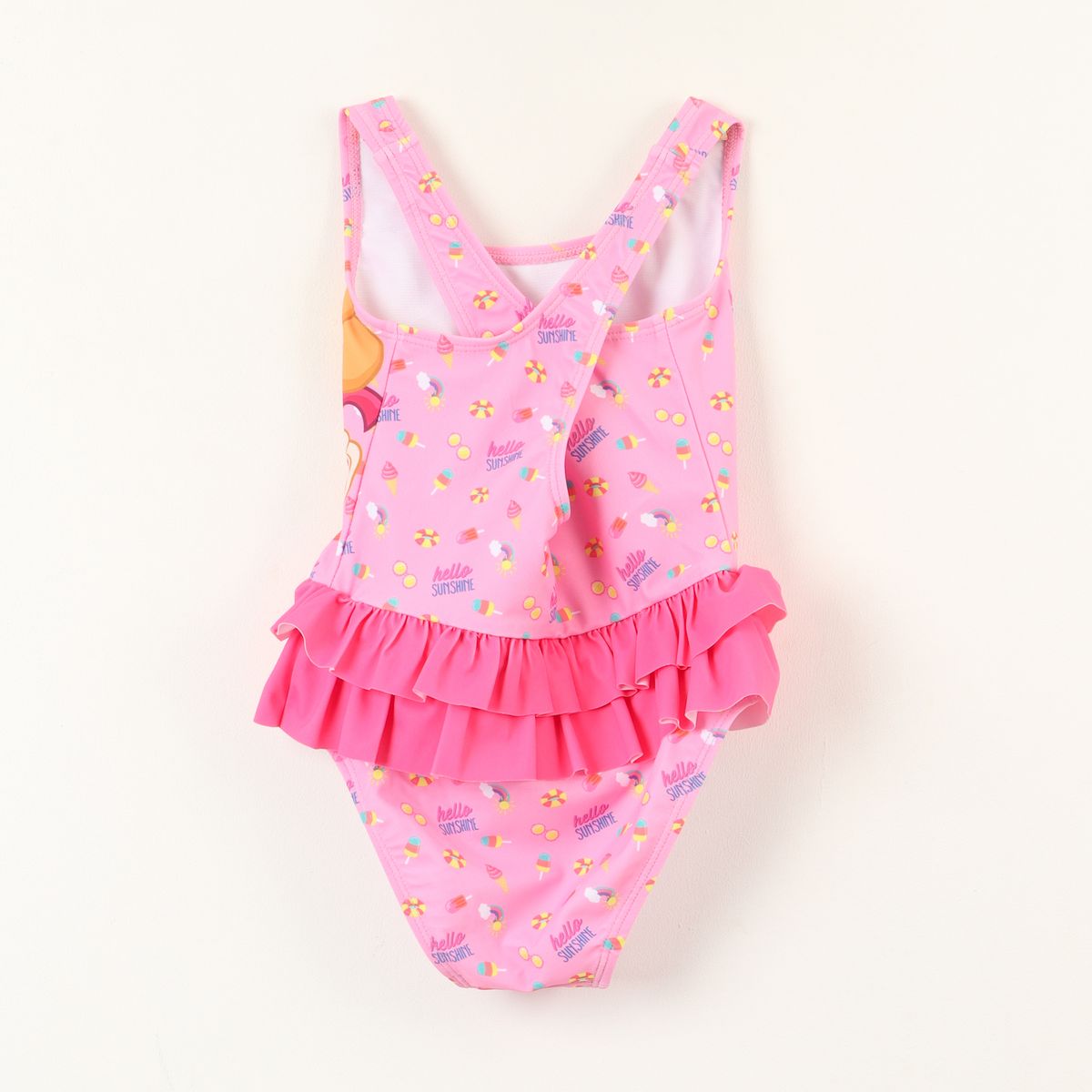 PAW PATROL - Traje de Baño Tull Niña Rosado Skye Paw Patrol