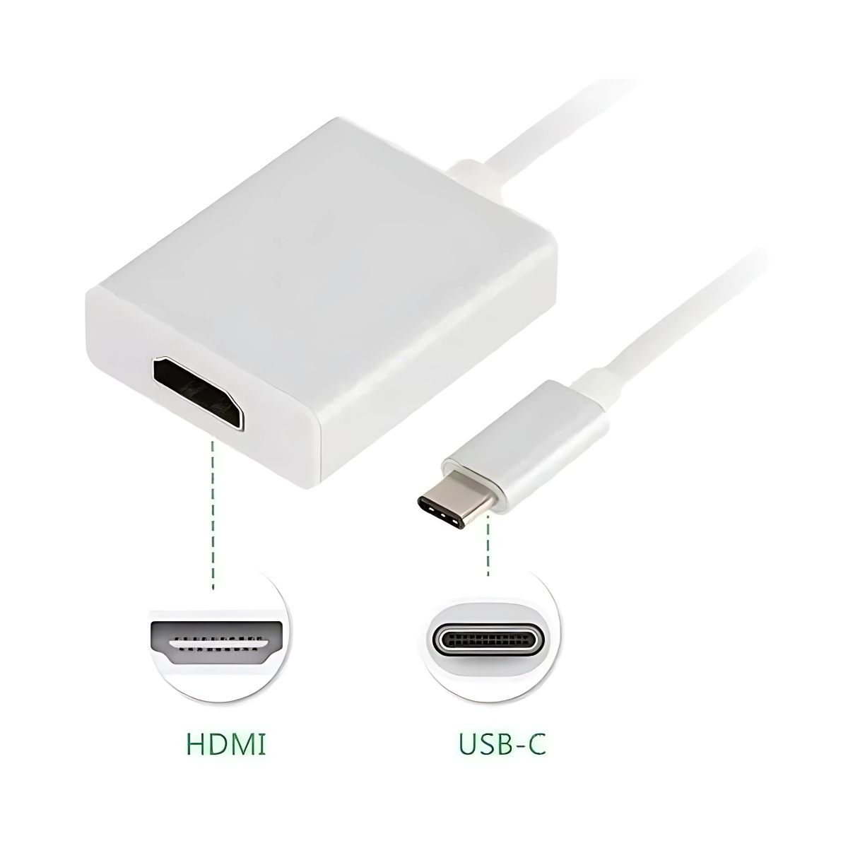 GENERICO - Adaptador Hdmi A Usb-c Para Hdtv