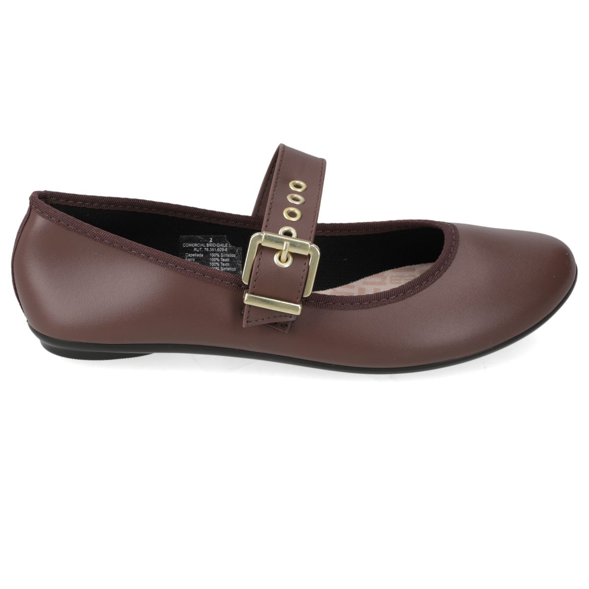 MOLECA - Zapato Plano Mujer Moleca Café