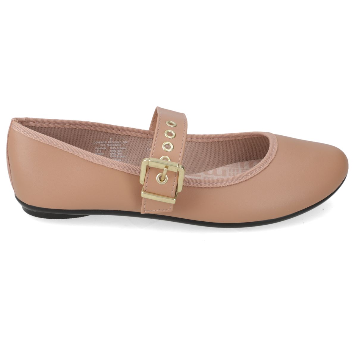 MOLECA - Zapato Plano Mujer Moleca Beige