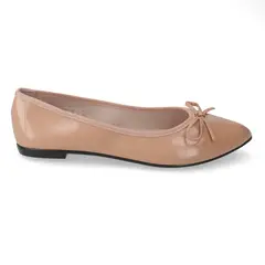MOLECA - Zapato Plano Mujer Beige