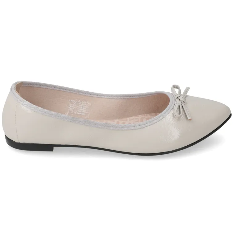 Zapato Plano Mujer Gris