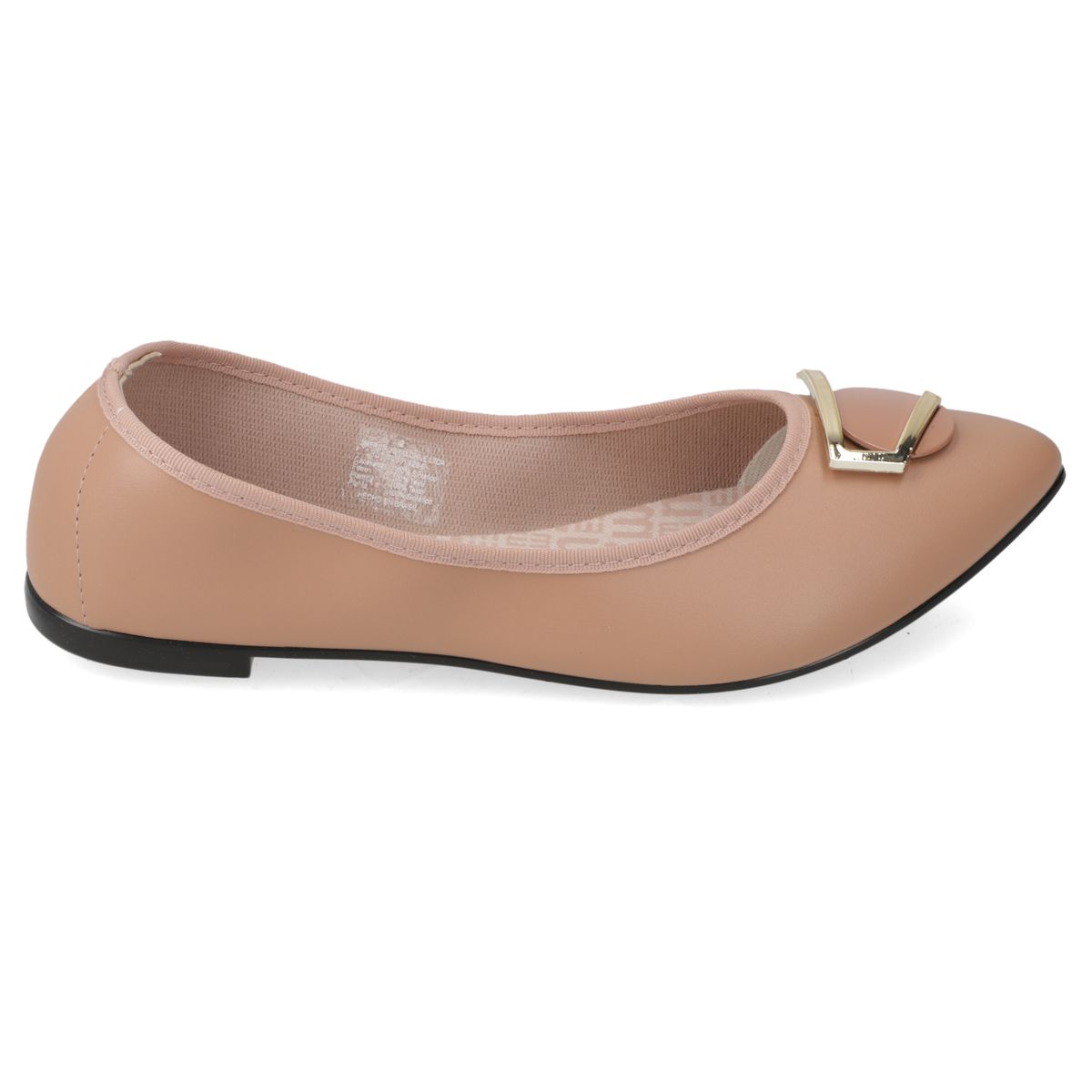 MOLECA - Zapato Plano Mujer Moleca Beige