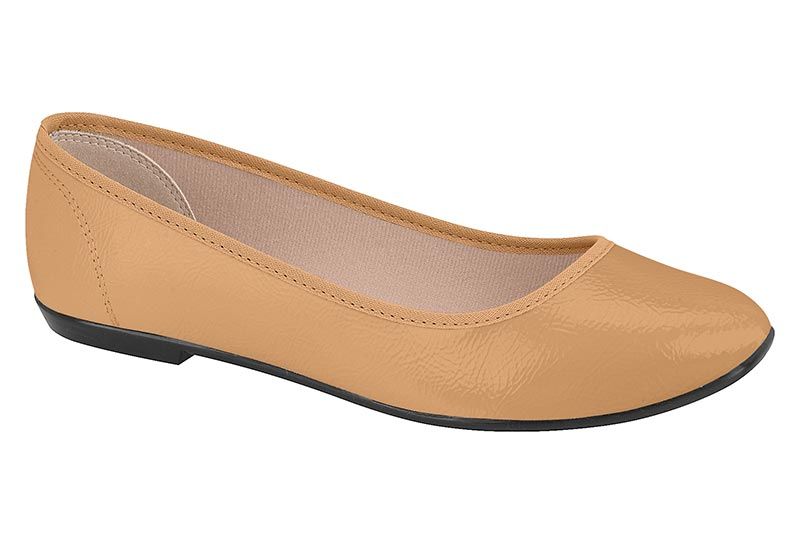 Zapato Plano Mujer Beige
