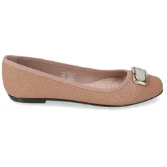 MOLECA - Zapato Plano Mujer Beige