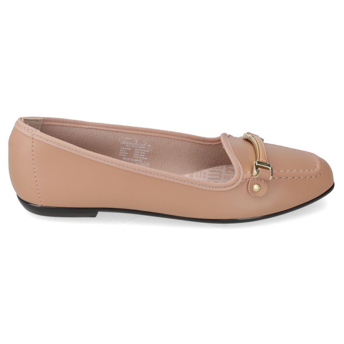 MOLECA - Zapato Plano Mujer Moleca Beige