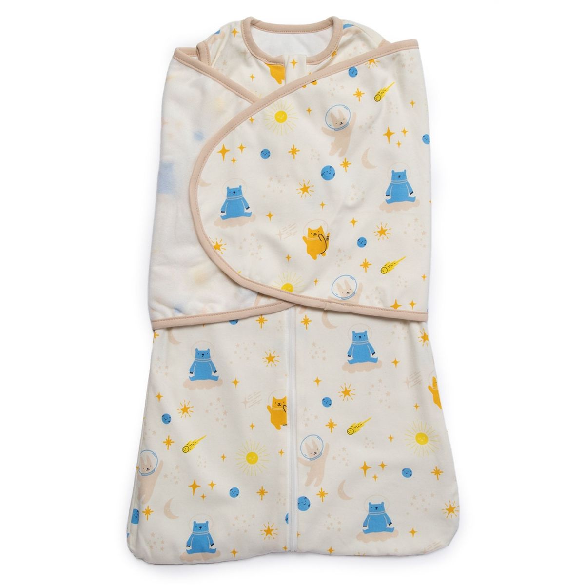 TU SAQUITO - Saco de dormir bebé swaddle TOG 1.0 - Cosmos Saquito dormir