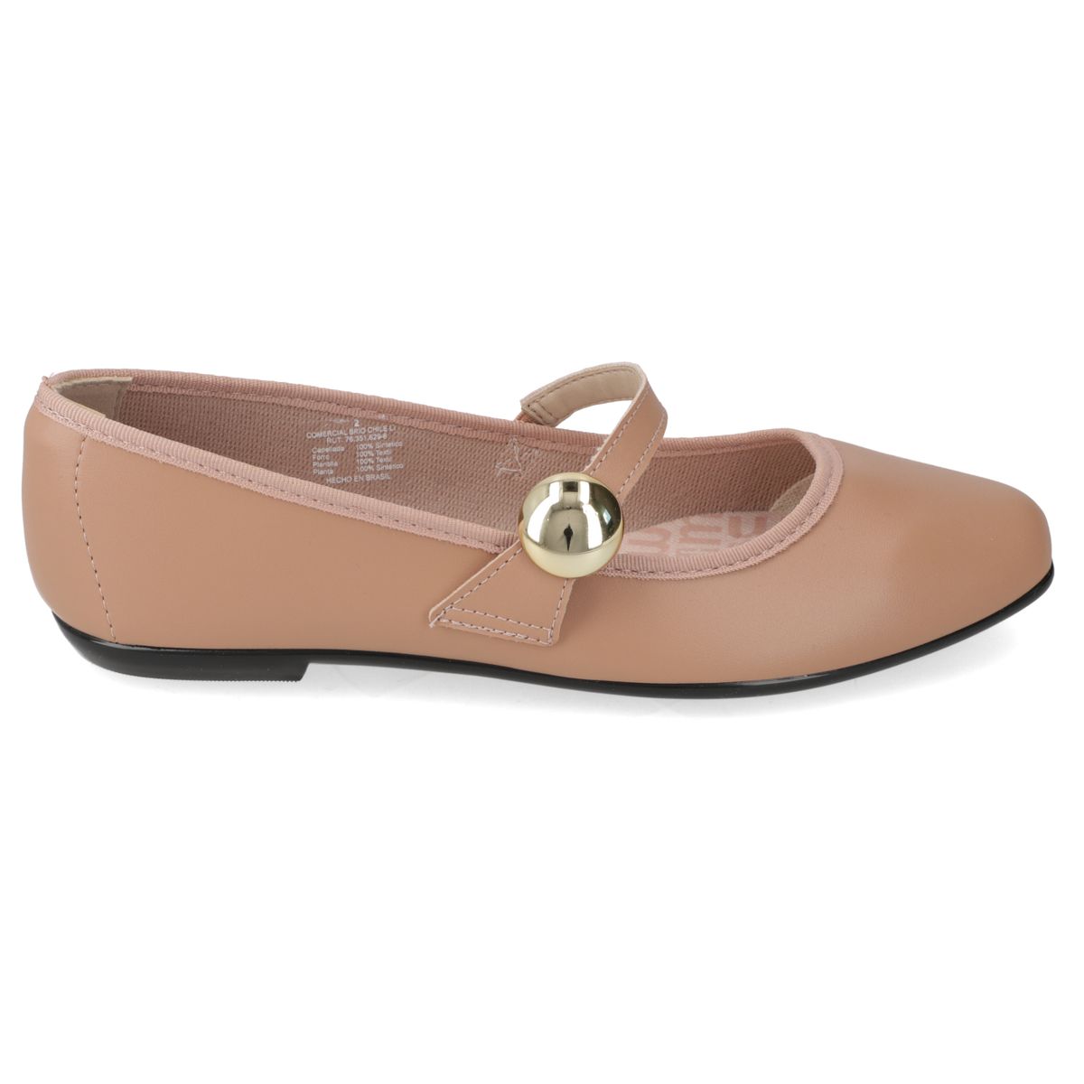 MOLECA - Zapato Plano Mujer Moleca Beige