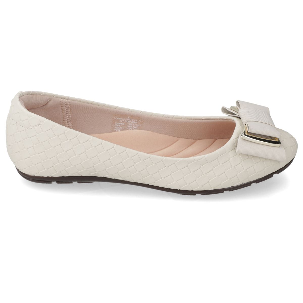 MOLECA - Zapato Plano Mujer Moleca Blanco