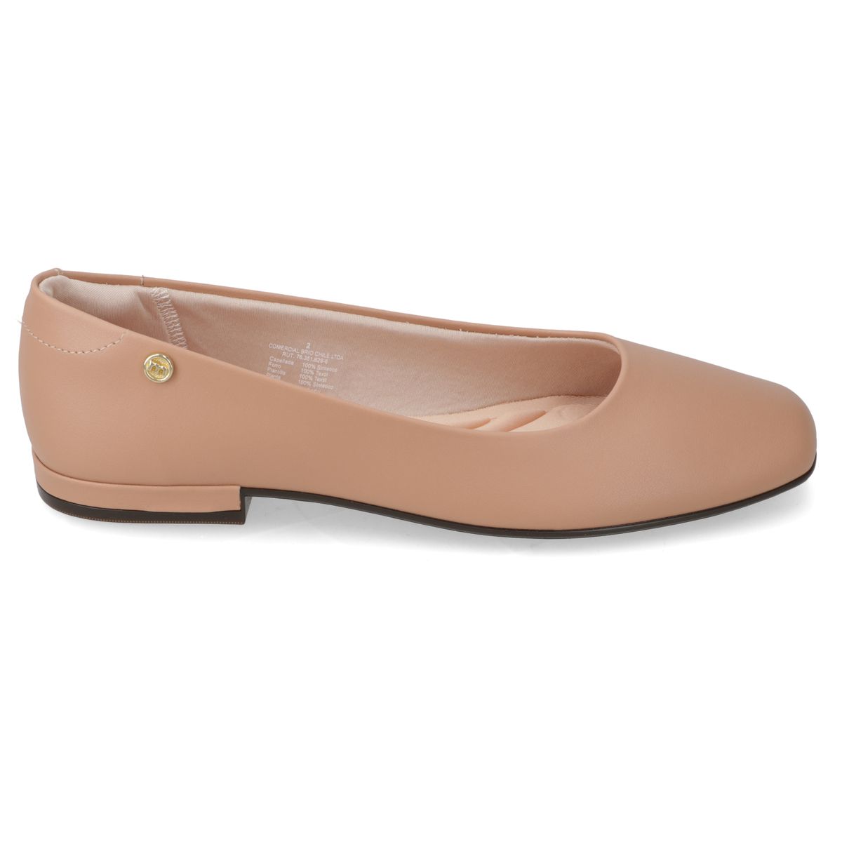 MOLECA - Zapato Plano Mujer Moleca Beige