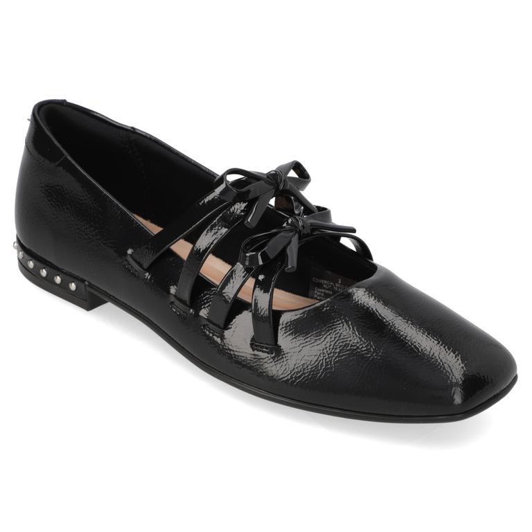 Zapato Plano Mujer Negro
