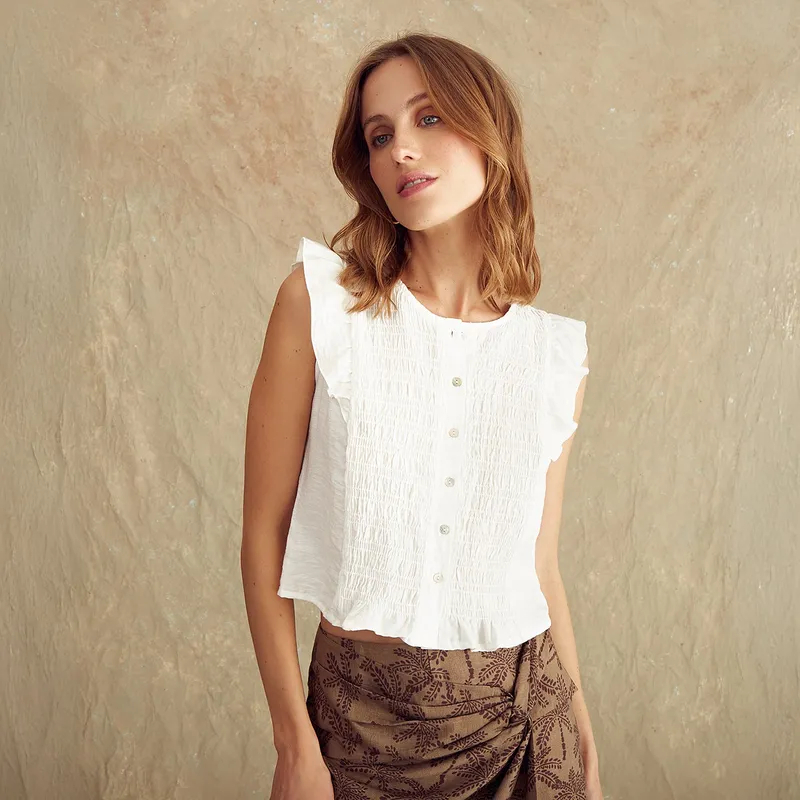 LOUNGE - Blusa Mujer Paradiso Palma