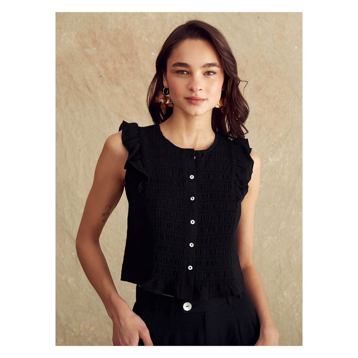 LOUNGE - Blusa Palma Paradiso LOUNGE