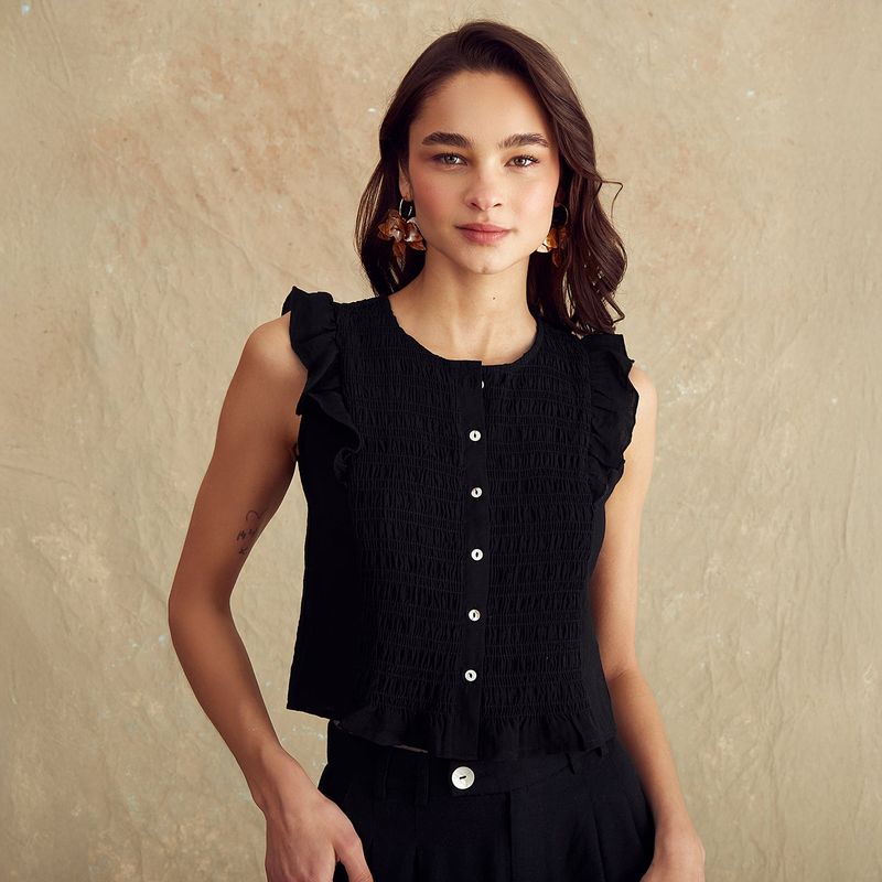 LOUNGE - Blusa Mujer Paradiso Palma