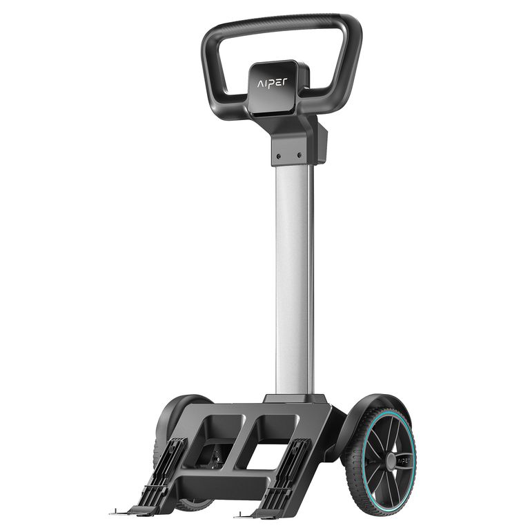GENERICO Carrito Porta Robot Limpia Fondo Aiper Caddy 2 Ruedas Funda Gris