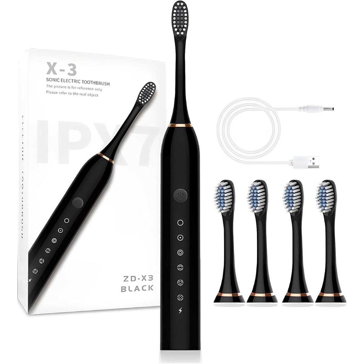 GENERICO - Cepillo De Dientes Electrico Recargable