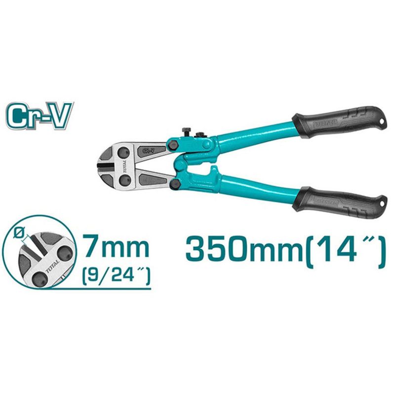 TOTAL TOOLS - Cortapernos Napoleon 14 Pulgadas Total Tht123146