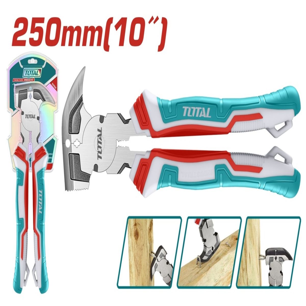 Alicate Estanciero Para Cercas Alambre Púas Multiuso Total, marca TOTAL TOOLS - Foto Principal