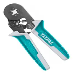 TOTAL TOOLS - Pinza Crimpeadora Alicate Terminales Tubulares Thcpg2510