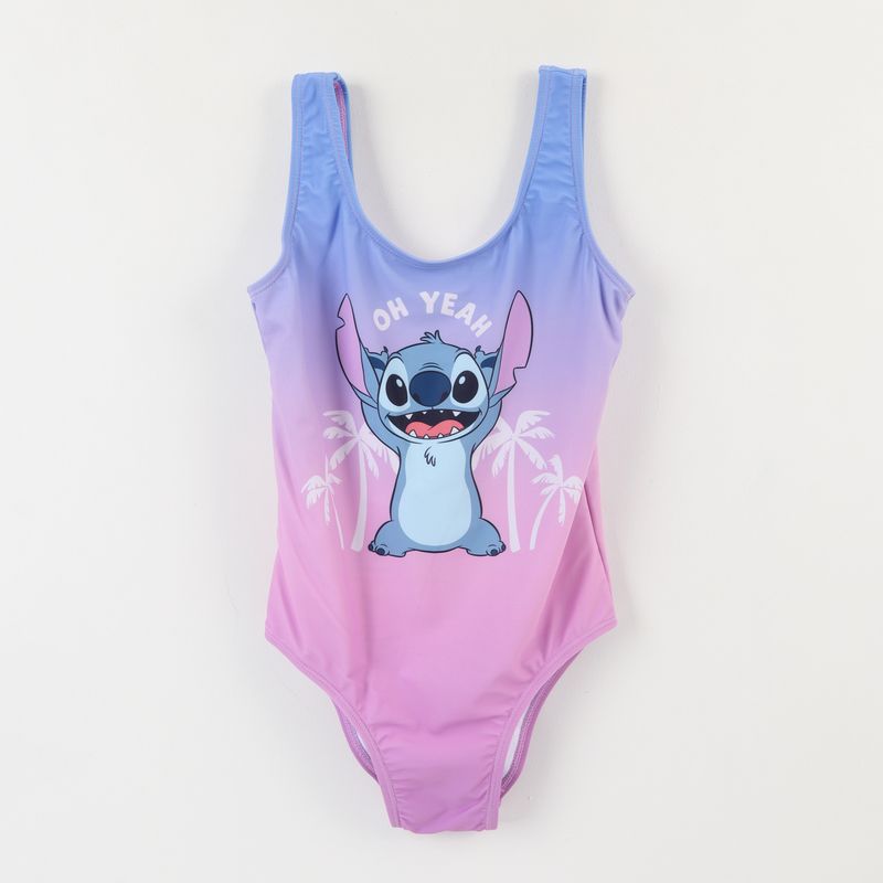 DISNEY - Traje de Baño y Bolsa Niña Lila Tie Dye Lilo & Stitch Disney