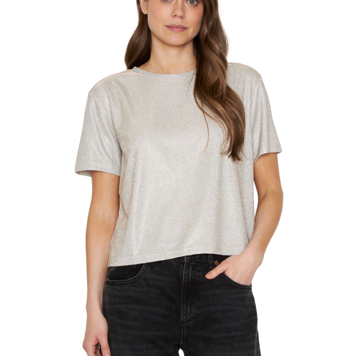 JACINTA TIENDA - Polera Bow dorada Jacinta Tienda