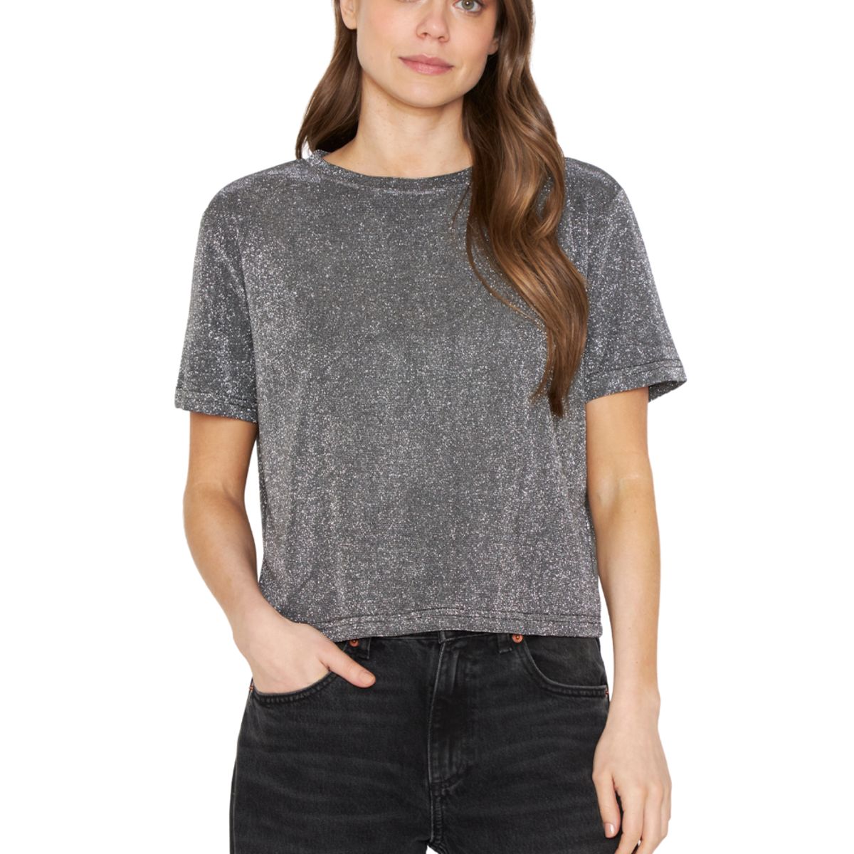 JACINTA TIENDA - Polera Bow gris Jacinta Tienda