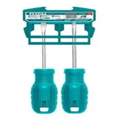 TOTAL TOOLS - Kit Juego Destornilladores 2 Piezas Total Thtdc250201