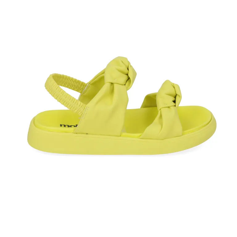 Sandalia Mujer Amarillo