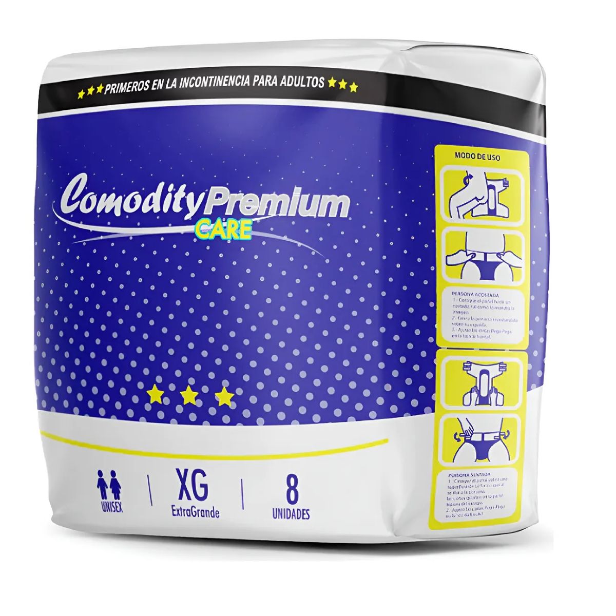 GENERICO - Pañal Adulto Comodity Premium Talla Xg Incontinencia Severa