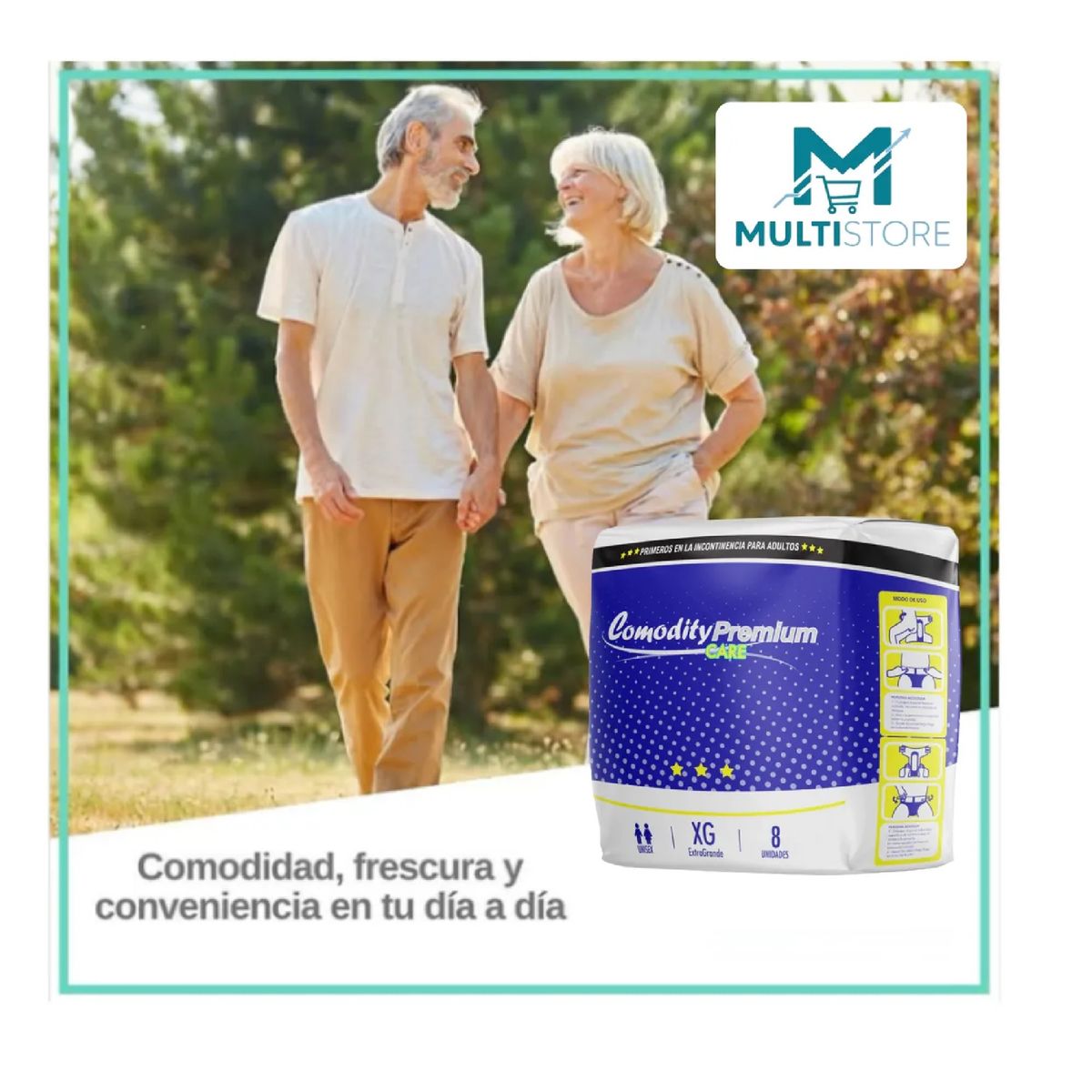 GENERICO - Pañal Adulto Comodity Premium Talla Xg Incontinencia Severa
