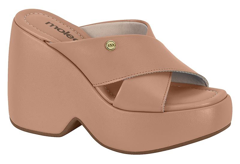 Sandalia Mujer Beige