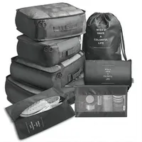 Organizador Maleta Set 8 Bolsas Viaje Equipaje