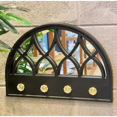 DEKAM DISEÑO - Porta llaves Espejo Negro