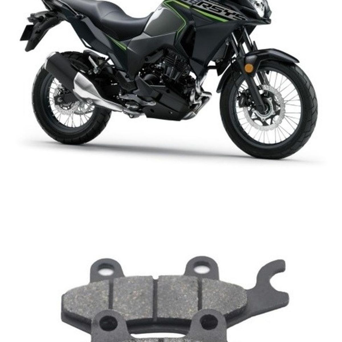 GENERICO - Pastillas Freno Traseras Moto Kawasaki Versys 300 Japones