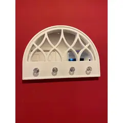 DEKAM DISEÑO - Porta llaves Espejo Blanco