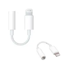 GENERICO - Adaptador De Audio Lightning A Aux Para iPhone