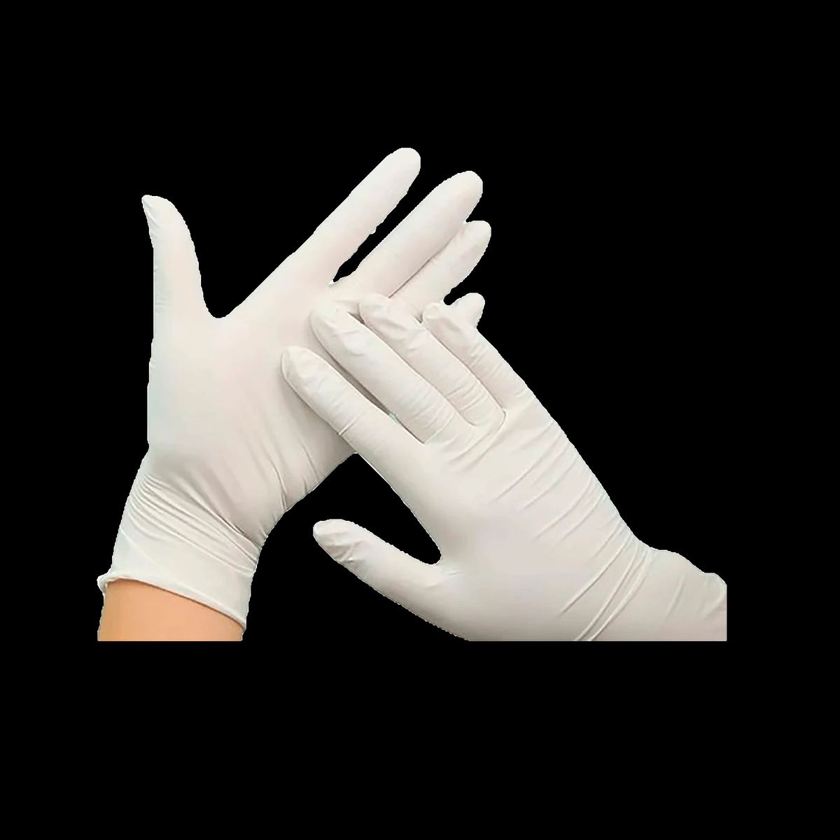 CLEANCARRIER - Guantes de latex Talla L 100 unidades