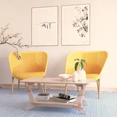 GENERICO - Mesa de Centro Modular de Madera Ensamblable