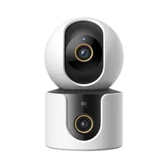 XIAOMI - Cámara de Seguridad C500 Dual 25K WiFi 6 Visión Nocturna Blanco