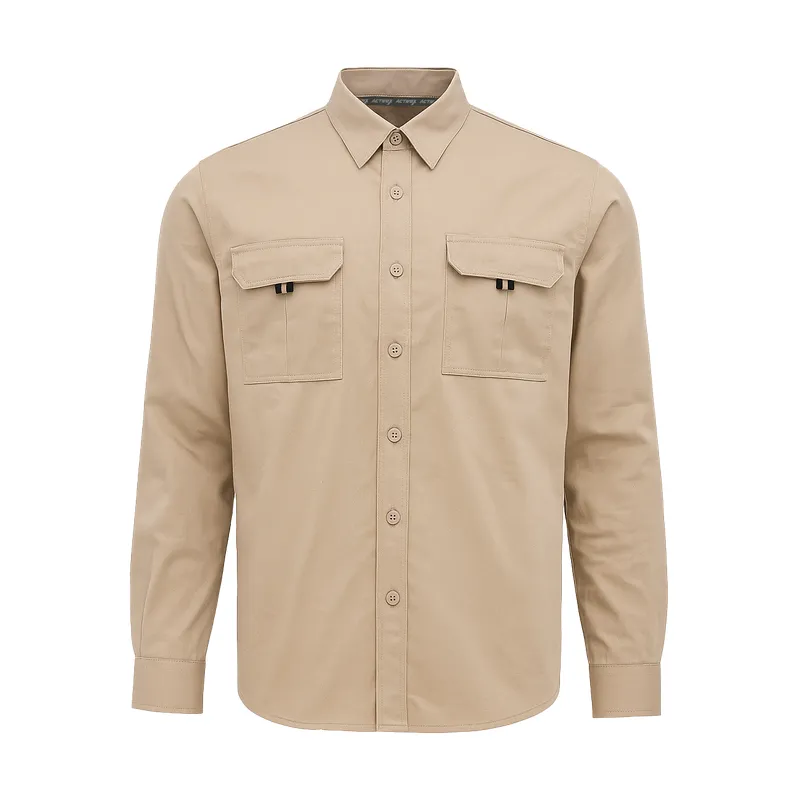 ACTIVEX - Camisa Activex Gabardina 8020 UV Beige