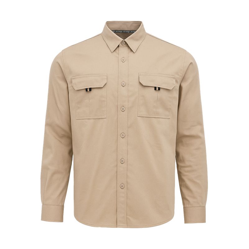 ACTIVEX - Camisa Activex Gabardina 8020 UV Beige