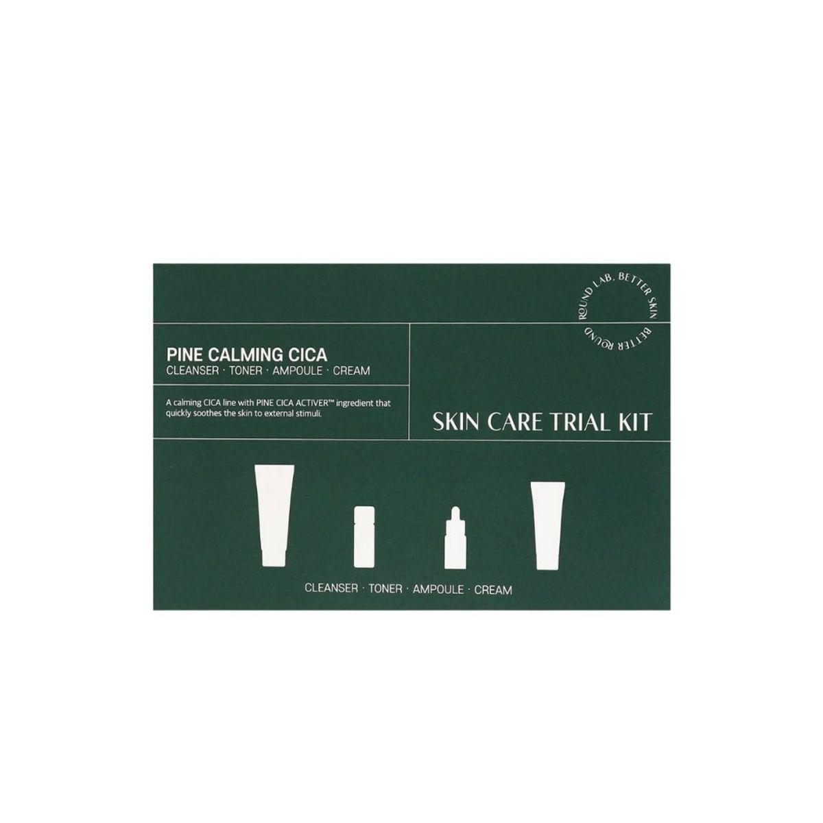 ROUND LAB - Kit de Prueba Pine Calming Cica