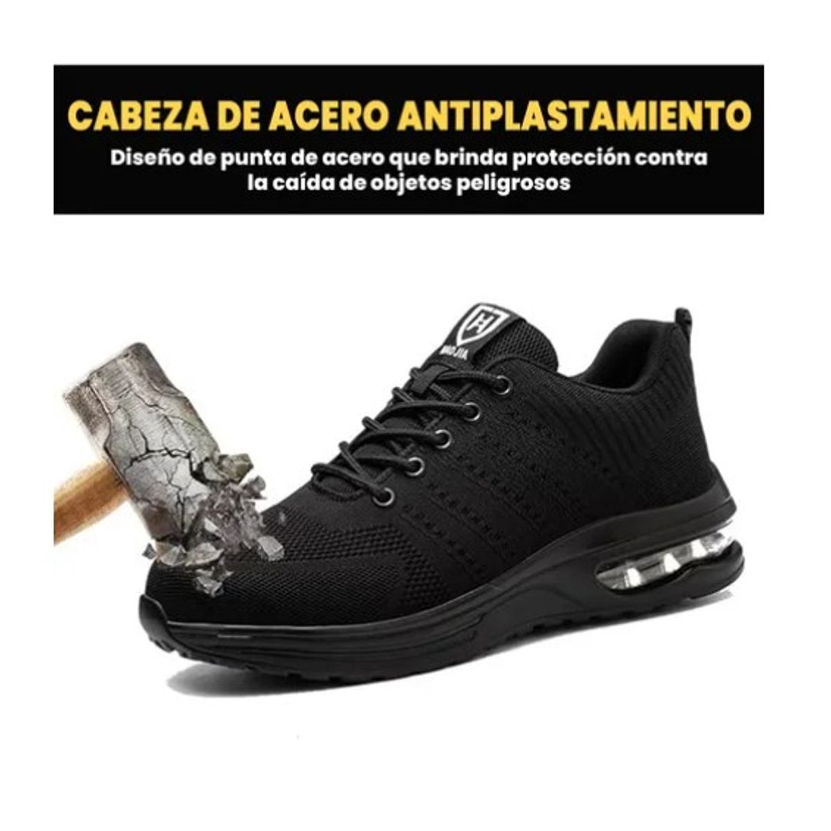 ESHOPANGIE - Zapatilla De Seguridad Zapato Industrial Trabajo Unisex