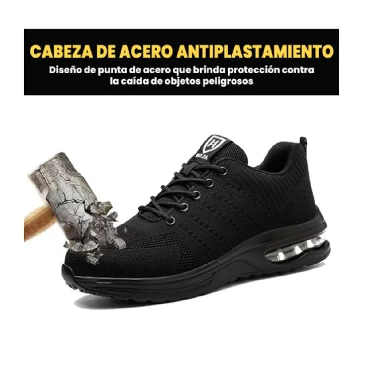 ESHOPANGIE - Zapatilla De Seguridad Zapato Industrial Trabajo Unisex