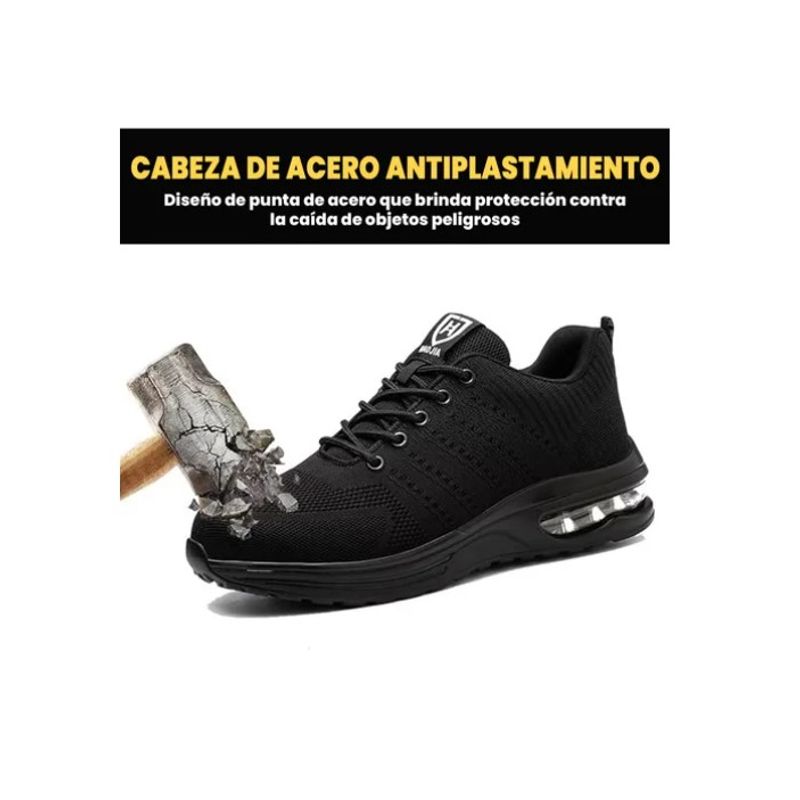 ESHOPANGIE - Zapatilla De Seguridad Zapato Industrial Trabajo Unisex